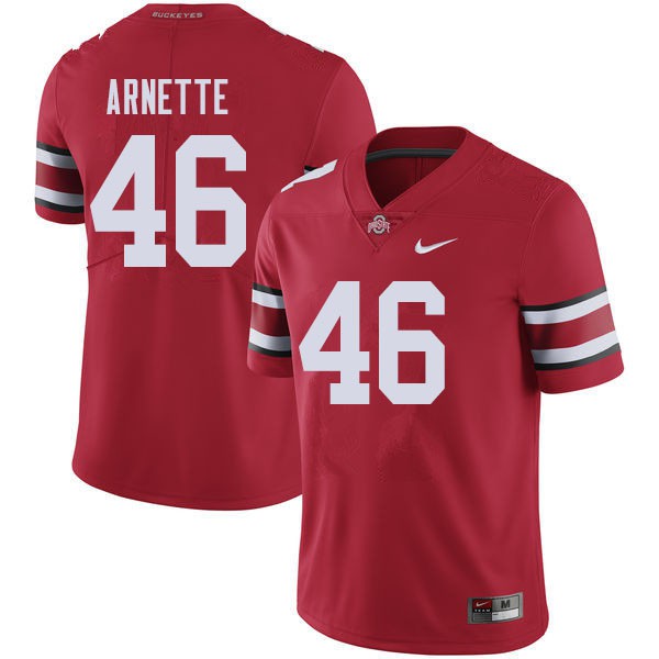 Ohio State Buckeyes #46 Damon Arnette Men High School Jersey Red